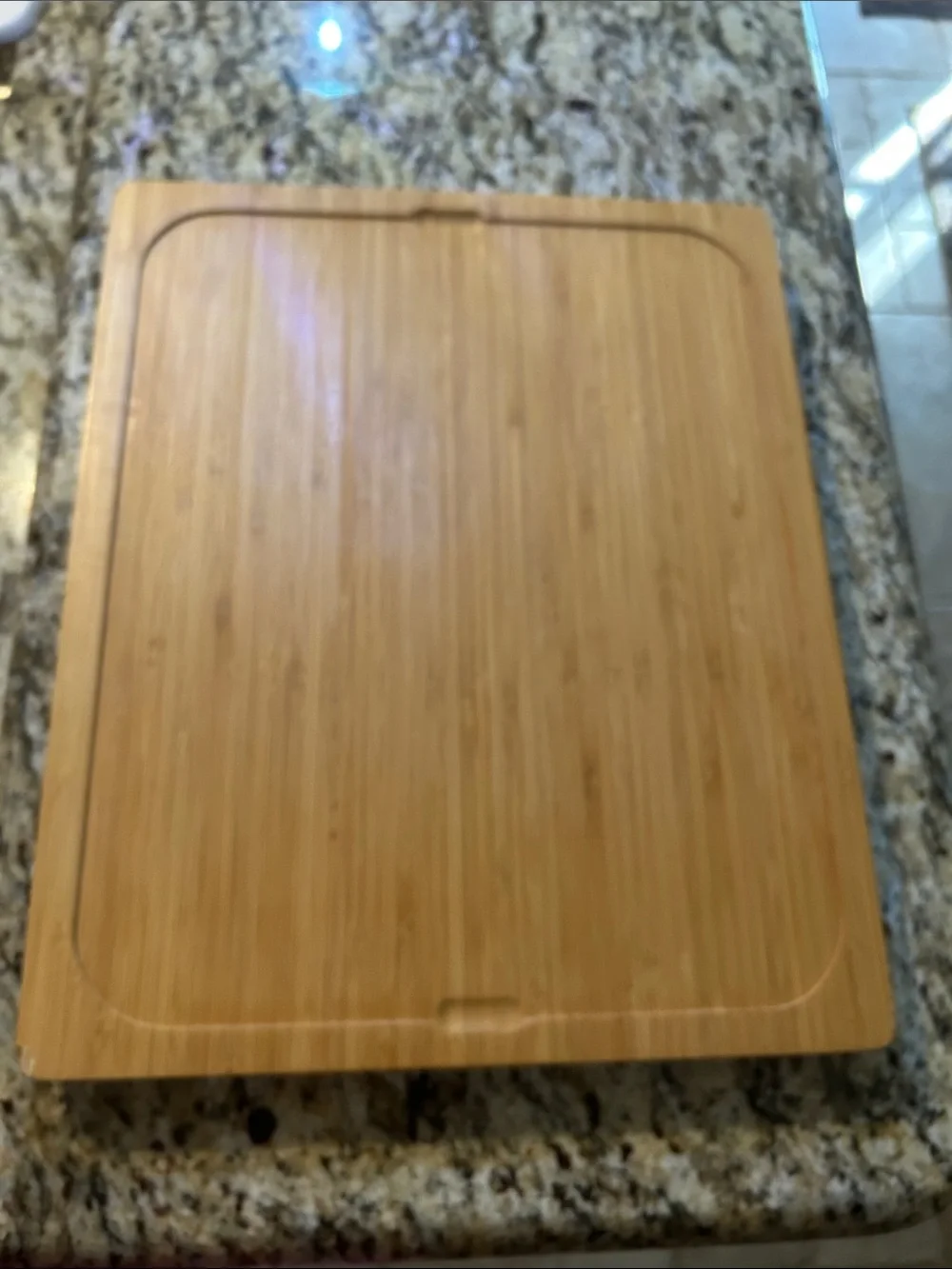 Seville Classics Easy-to-Clean Bamboo Cutting Board and 7 Color Coded Mats